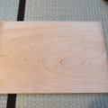 木製まな板 削り直し